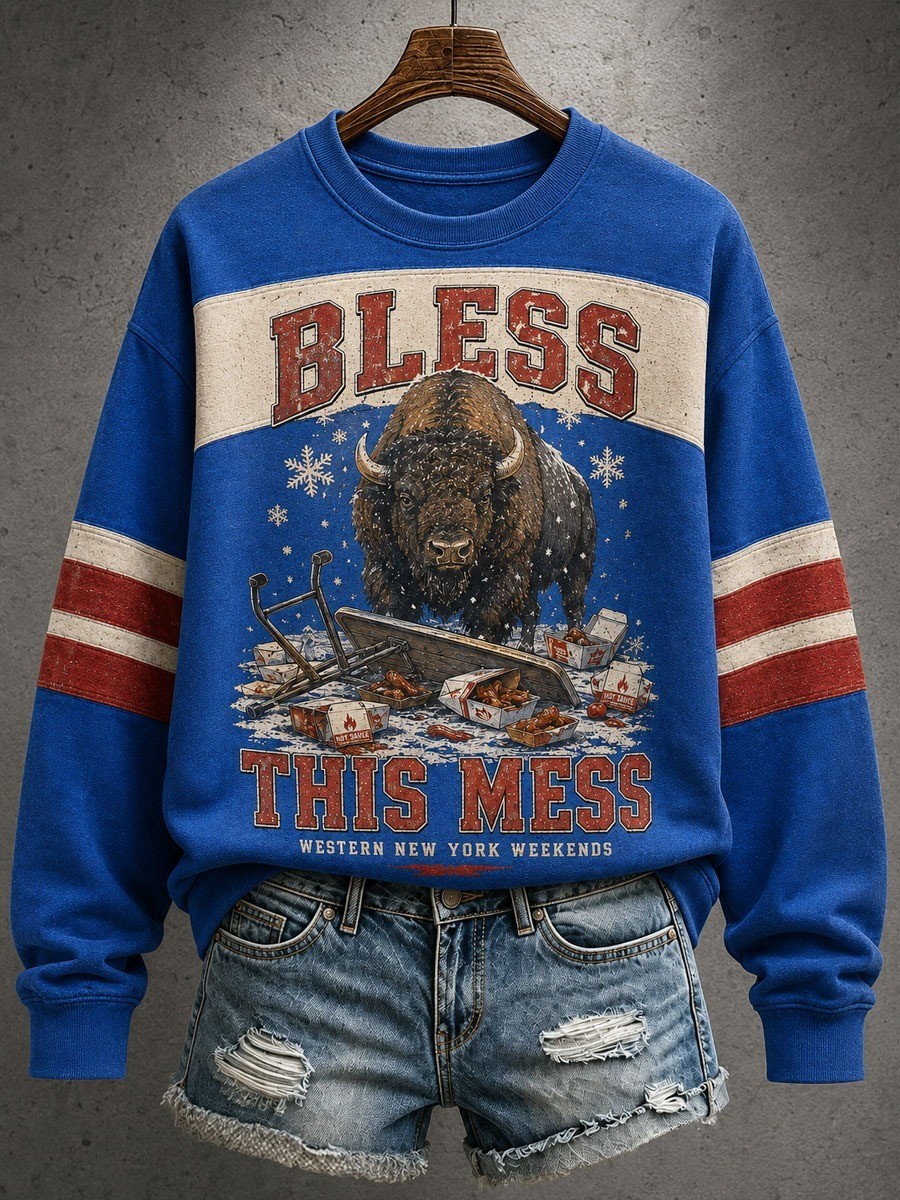 Musemora - Women's Buffalo Bills Sweatshirt - Football