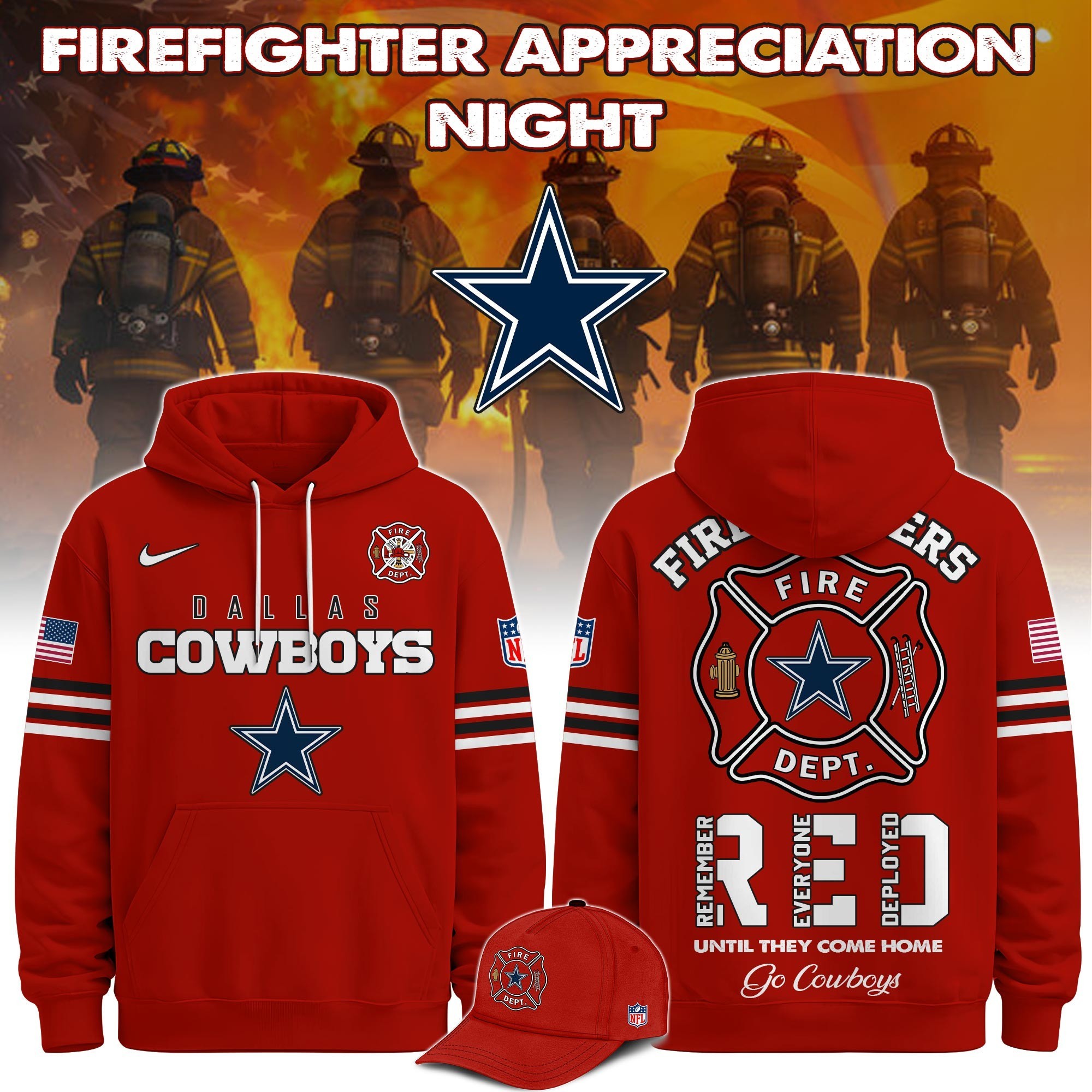 Musemora - Unisex Dallas Cowboys Hoodie