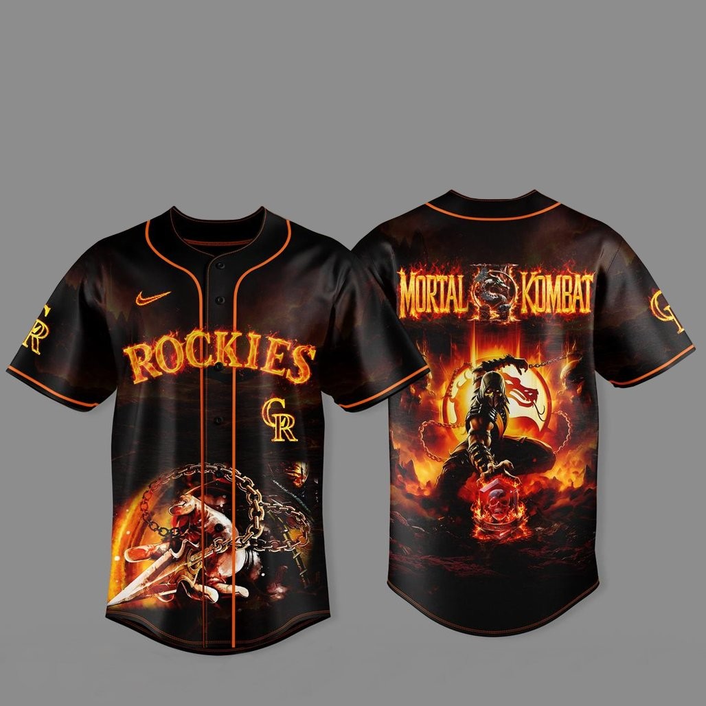Colorado Rockies x Mortal Kombat II 2026 Baseball Jersey