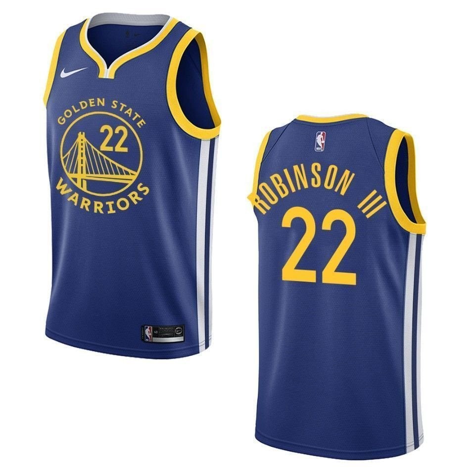 Men's Golden State Warriors Glenn Robinson III #22 Icon Swingman Jersey Royal