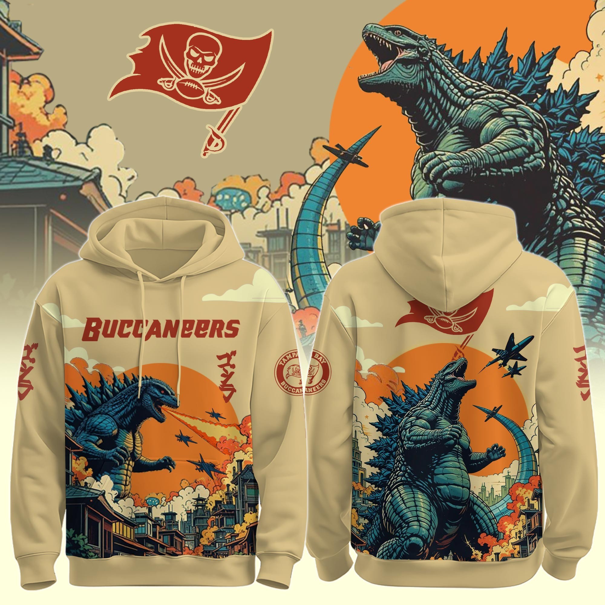 Musemora - Unisex Tampa Bay Buccaneers Hoodie