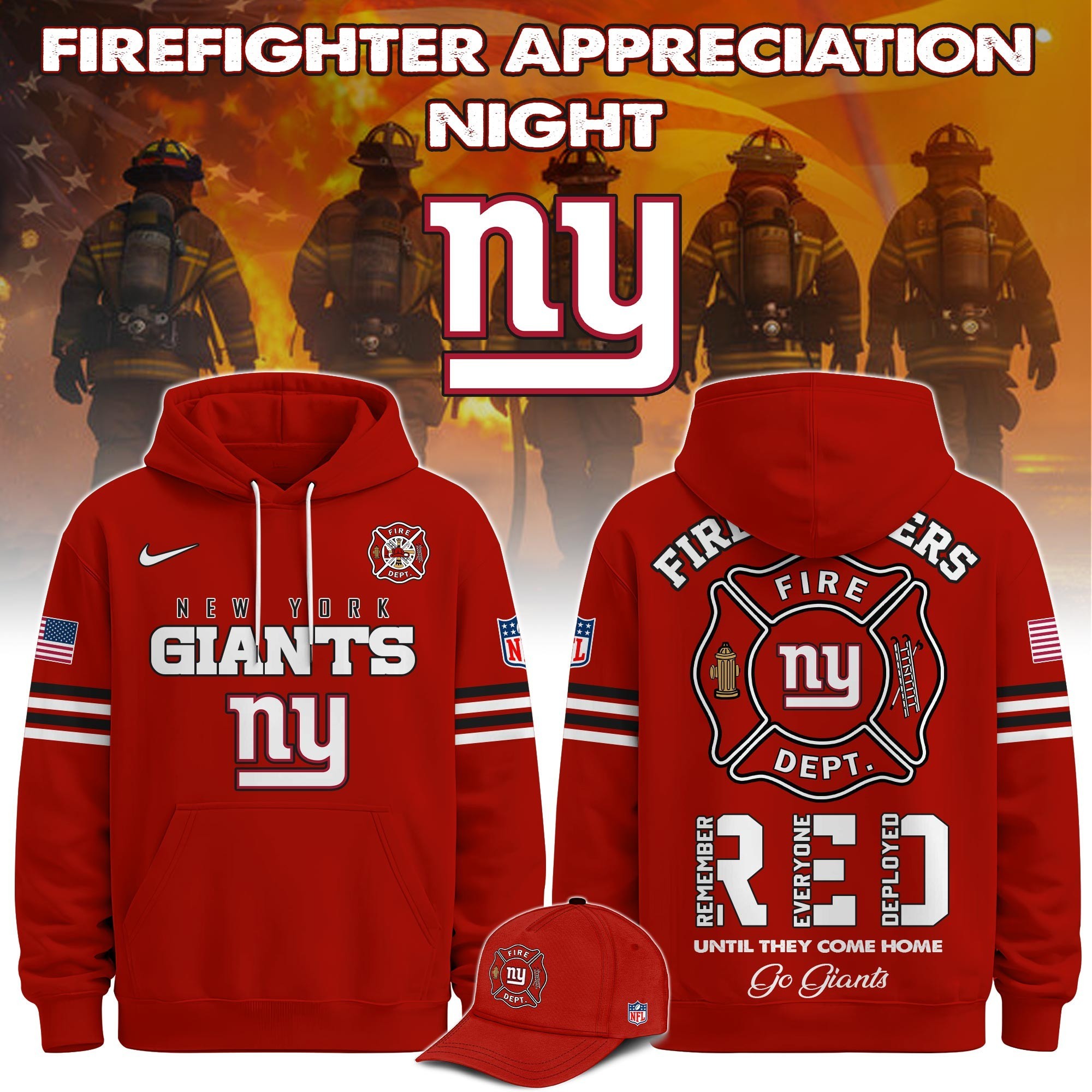 Musemora - Unisex New York Giants Hoodie