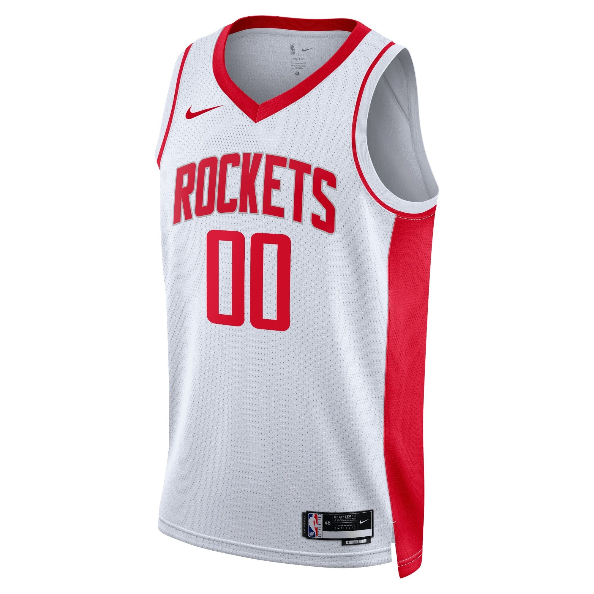 Houston Rockets Association Swingman Custom Jersey Unisex Multicolor Sizes S-3XL