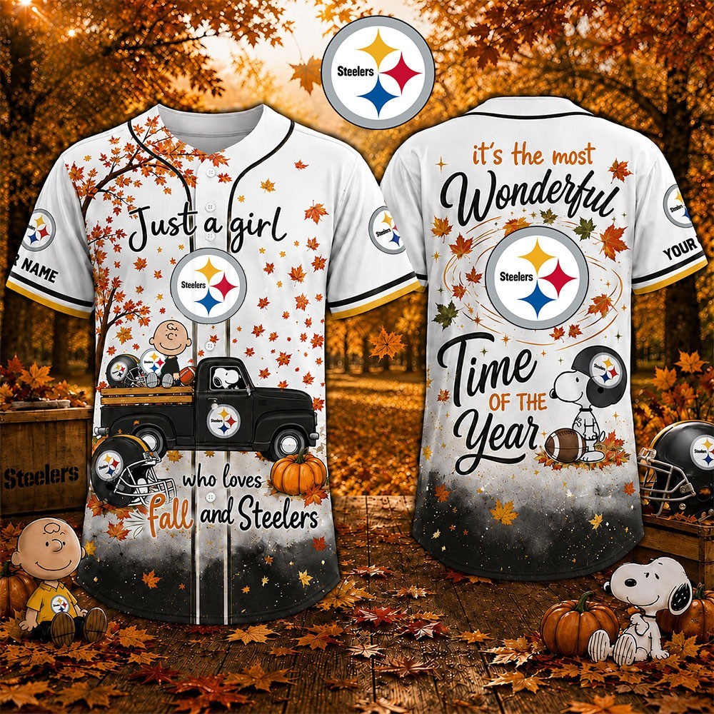 Musemora - Unisex Pittsburgh Steelers Jersey