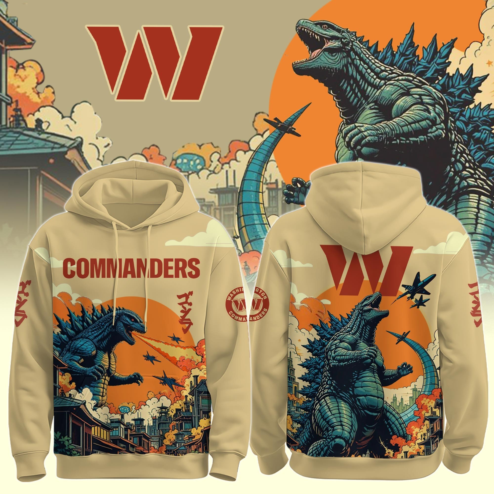 Musemora - Unisex Washington Commanders Hoodie