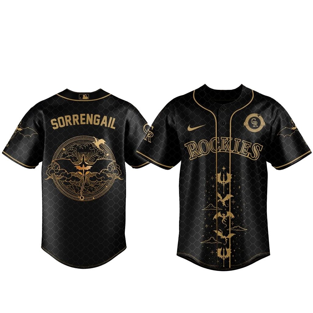 Colorado Rockies x Fourth Wing Night 2026 Baseball Jersey