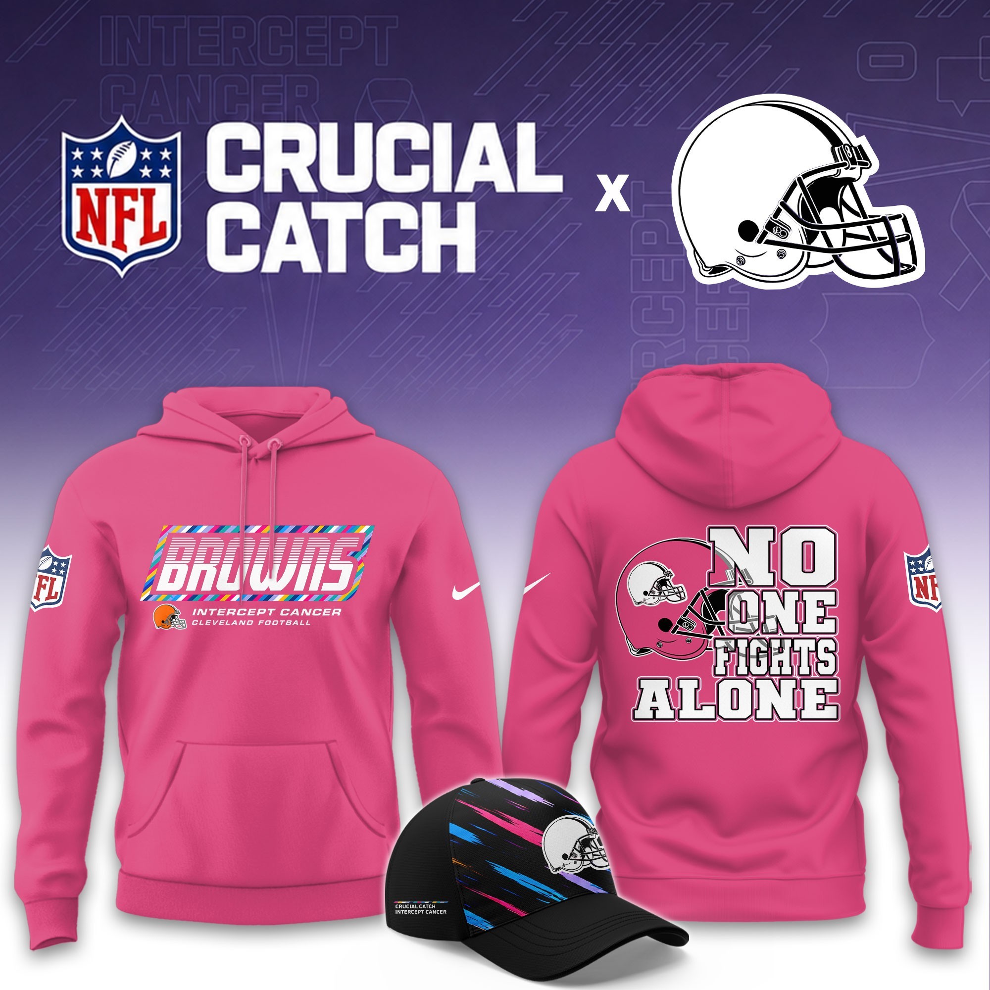 Musemora - Unisex Cleveland Browns Hoodie - Fan Gear