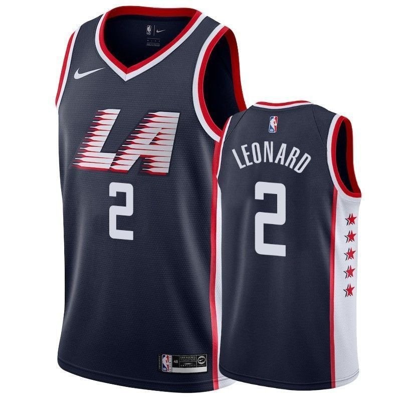 Los Angeles Clippers Kawhi Leonard 2 City Edition Unisex Jersey Multicolor