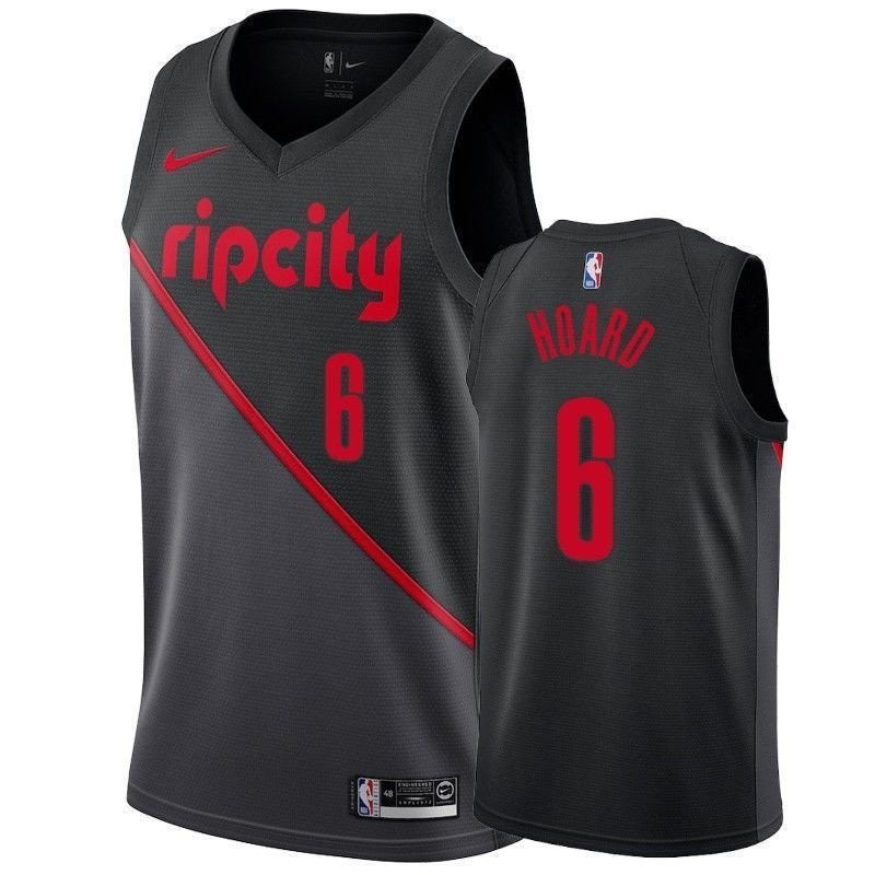 Men's Portland Trail Blazers Jaylen Hoard #6 City Jersey - Multicolor, Sizes S-3XL