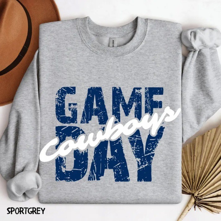 Musemora - Unisex Dallas Cowboys Sweatshirt - Game Day Football
