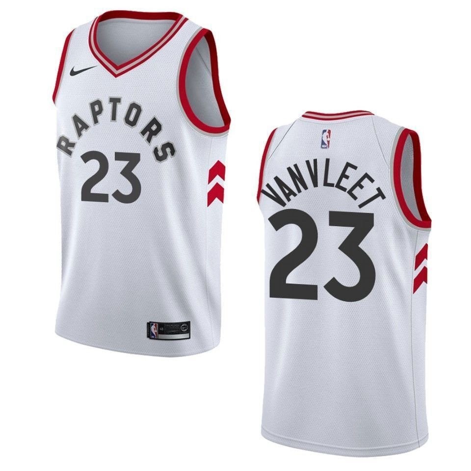 Men's Toronto Raptors Fred VanVleet #23 Association Swingman Jersey White