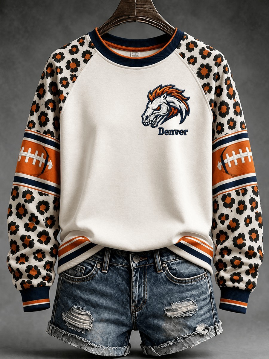 Musemora - Unisex Denver Broncos Sweatshirt - Football