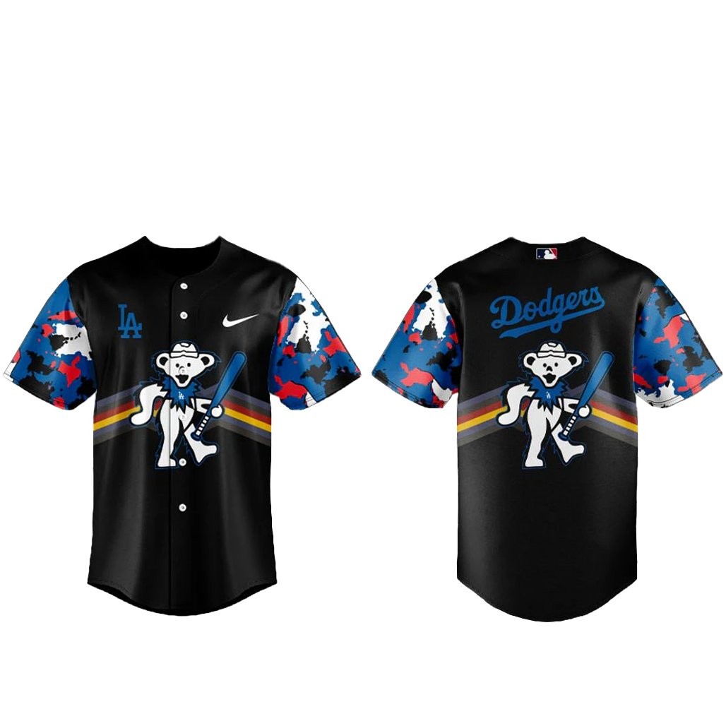 Los Angeles Dodgers x Grateful Dead Night 2026 Baseball Jersey
