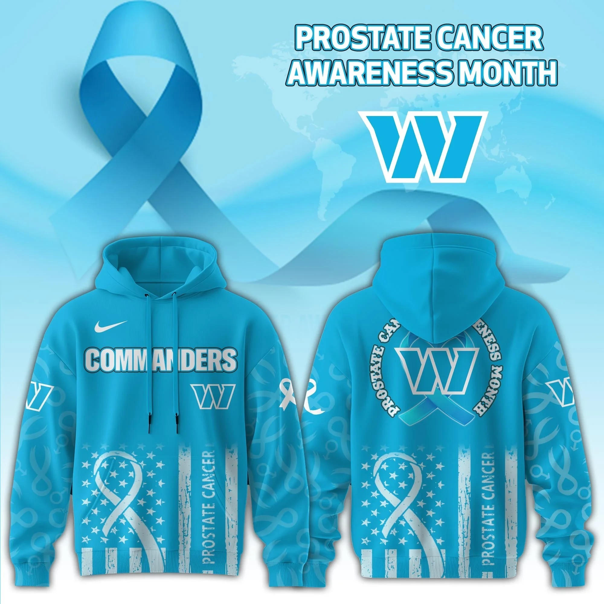 Musemora - Unisex Washington Commanders Hoodie - Fan Gear