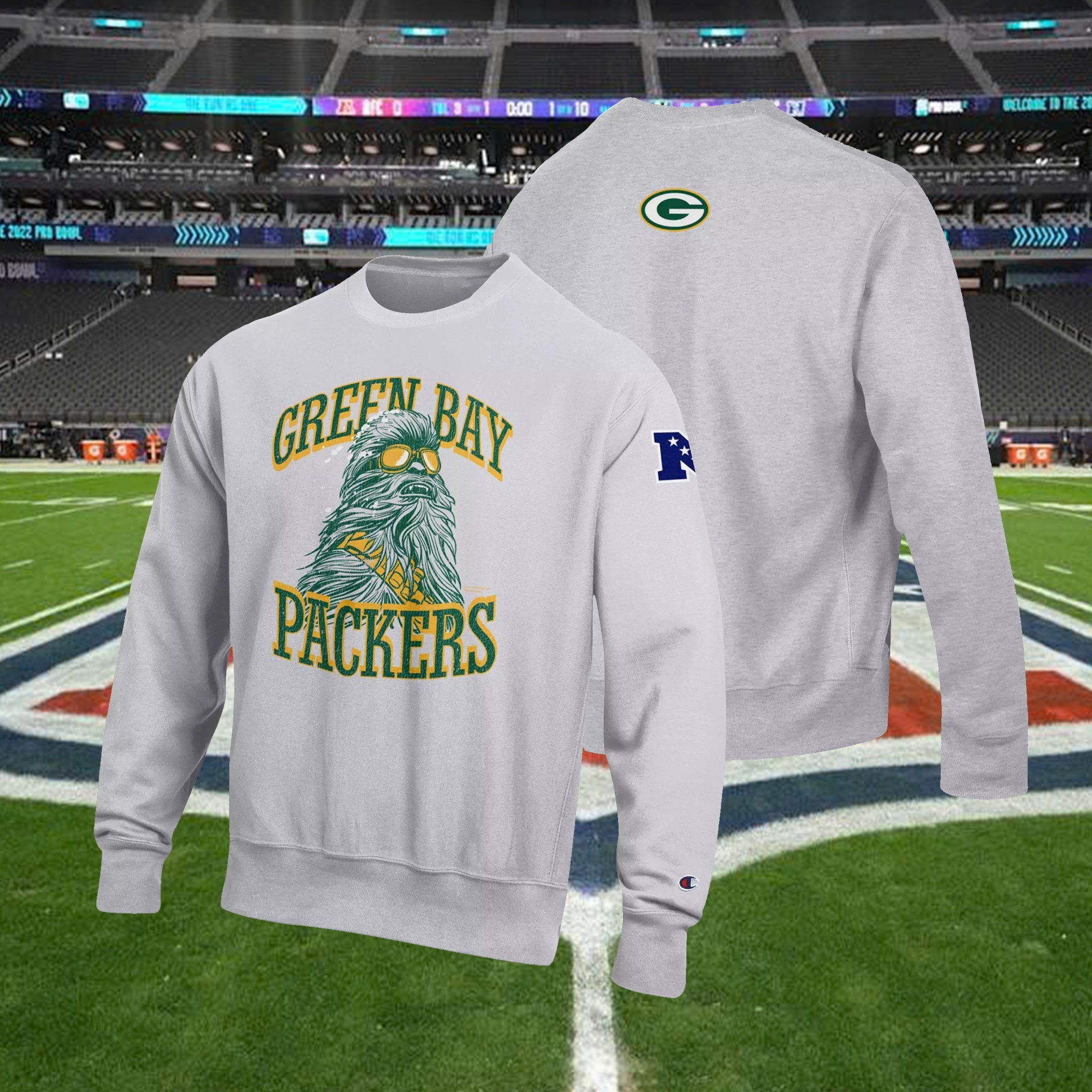 Musemora - Unisex Green Bay Packers Sweatshirt