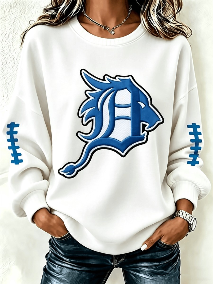 Musemora - Unisex Detroit Lions Sweatshirt - Game Day Football