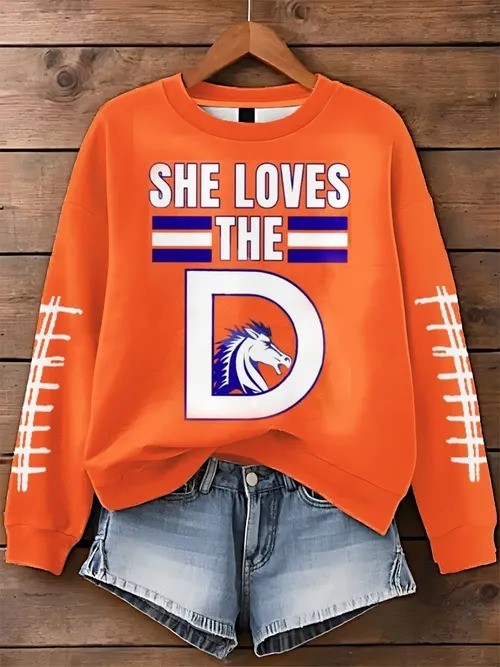 Musemora - Women's Denver Broncos Sweatshirt - Football