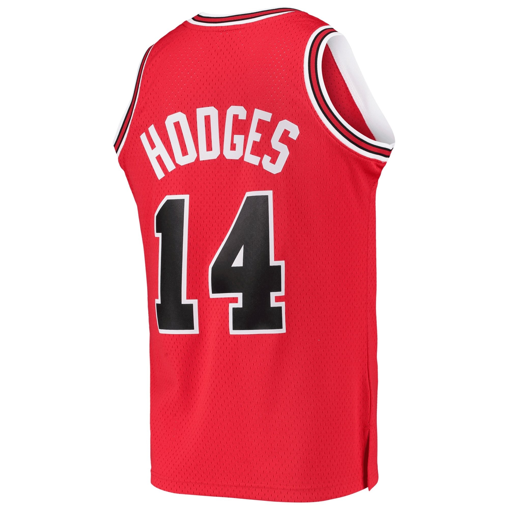 Craig Hodges Chicago Bulls Mitchell & Ness 1991-92 Hardwood Classics Swingman Jersey - Red Jersey - Image 3