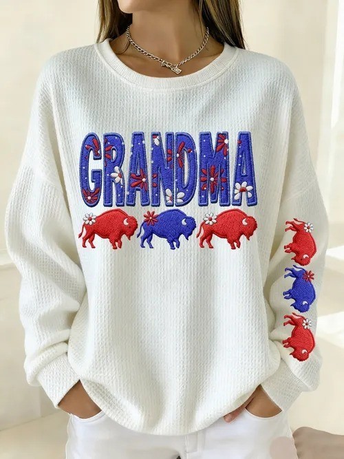 Musemora - Unisex Buffalo Bills Sweatshirt - Football Fan Gear