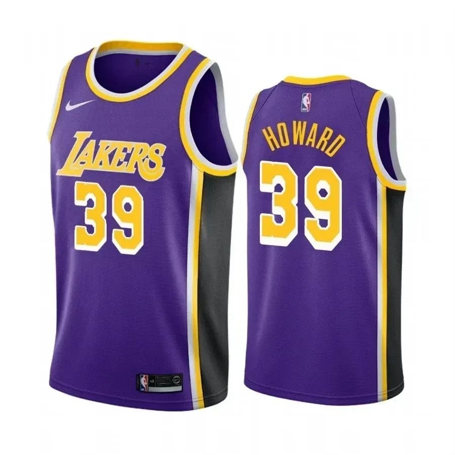 Men's Los Angeles Lakers Dwight Howard #39 Stitched Jersey Multicolor S-3XL
