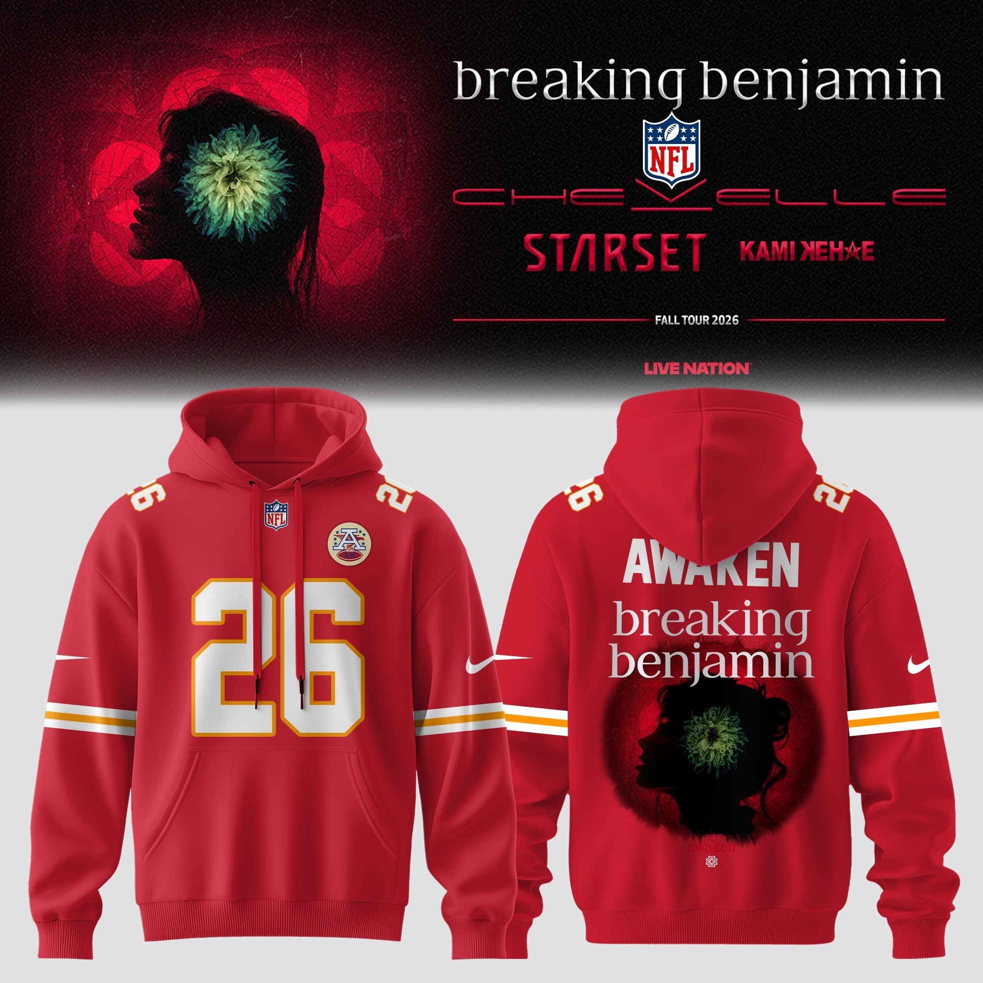 Musemora - Unisex Kansas City Chiefs Hoodie