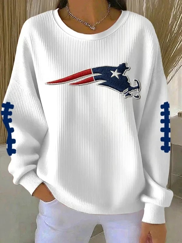 Musemora - Women's New England Patriots Sweatshirt - Football