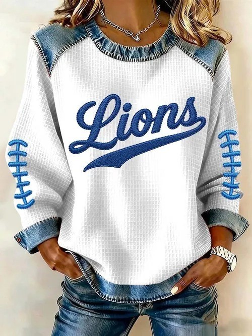 Musemora - Unisex Detroit Lions Sweatshirt - Football