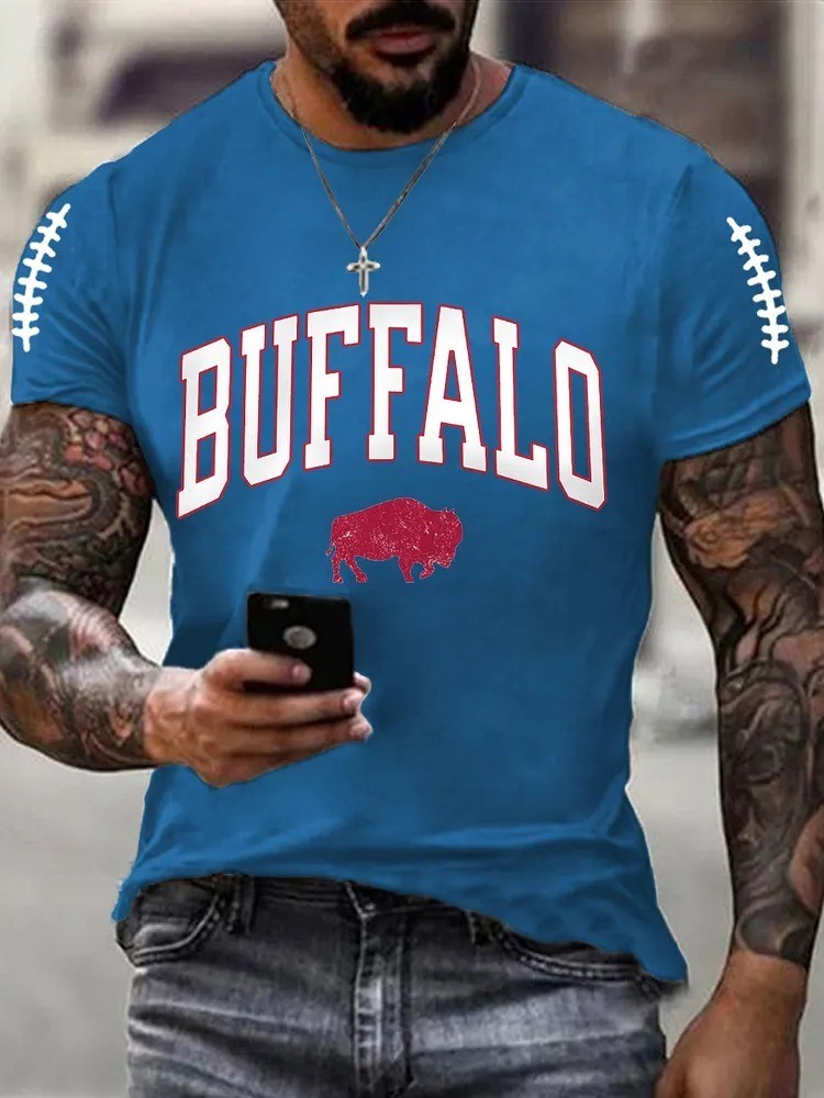 Musemora - Unisex Buffalo Bills T-Shirt - Game Day Football