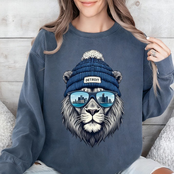 Musemora - Women's Detroit Lions Sweatshirt - Football