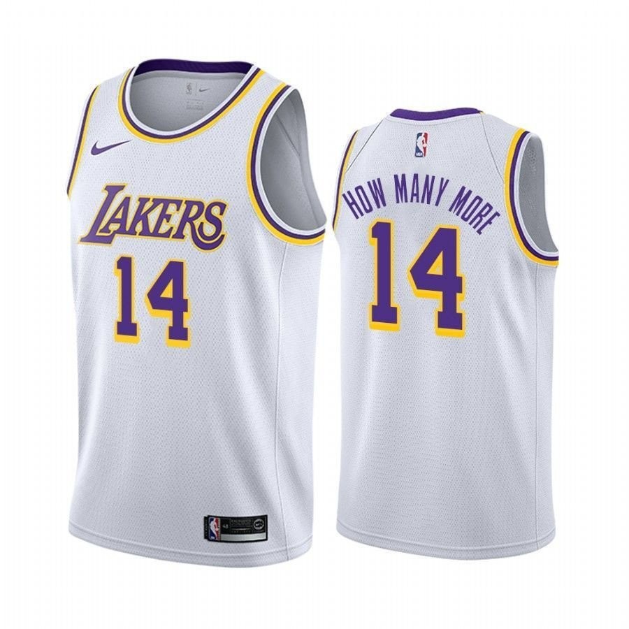 Men's Danny Green How Many More Lakers Association Jersey - Multicolor Polyester