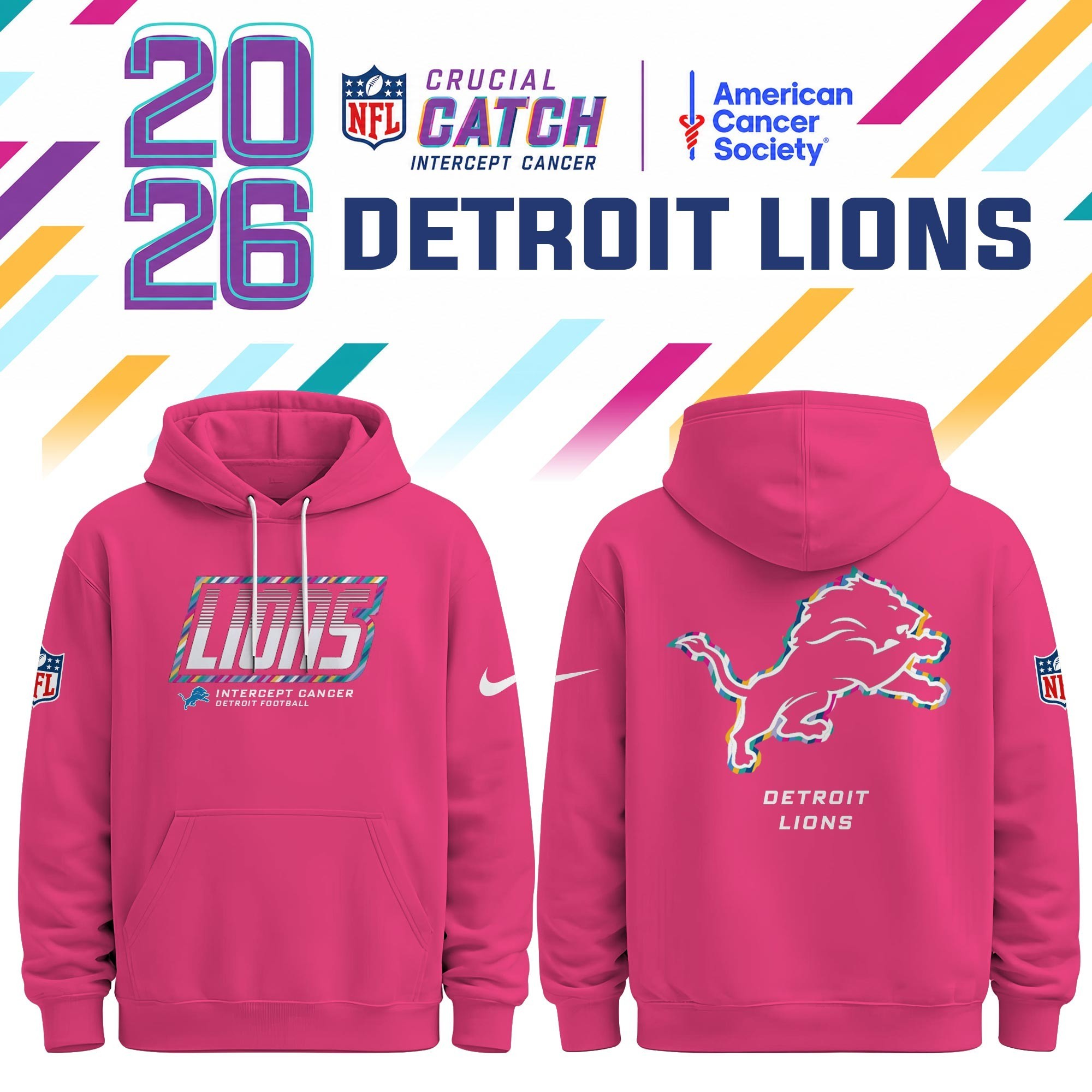Musemora - Unisex Detroit Lions Hoodie