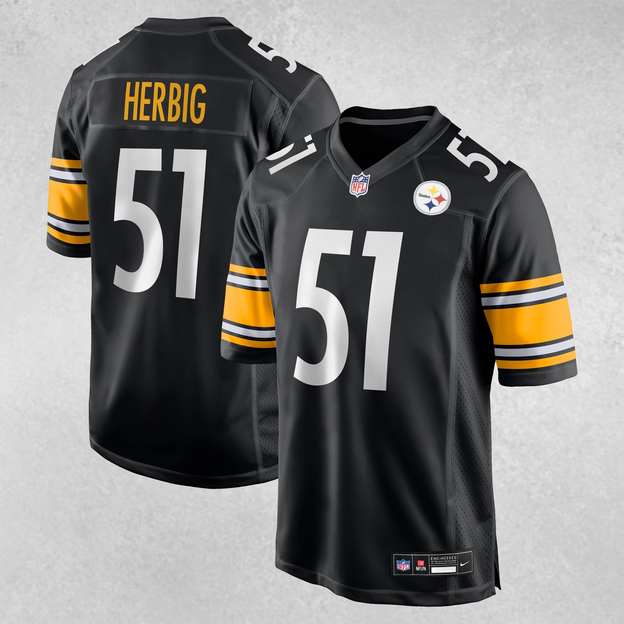 Musemora - Unisex Pittsburgh Steelers Jersey - Football