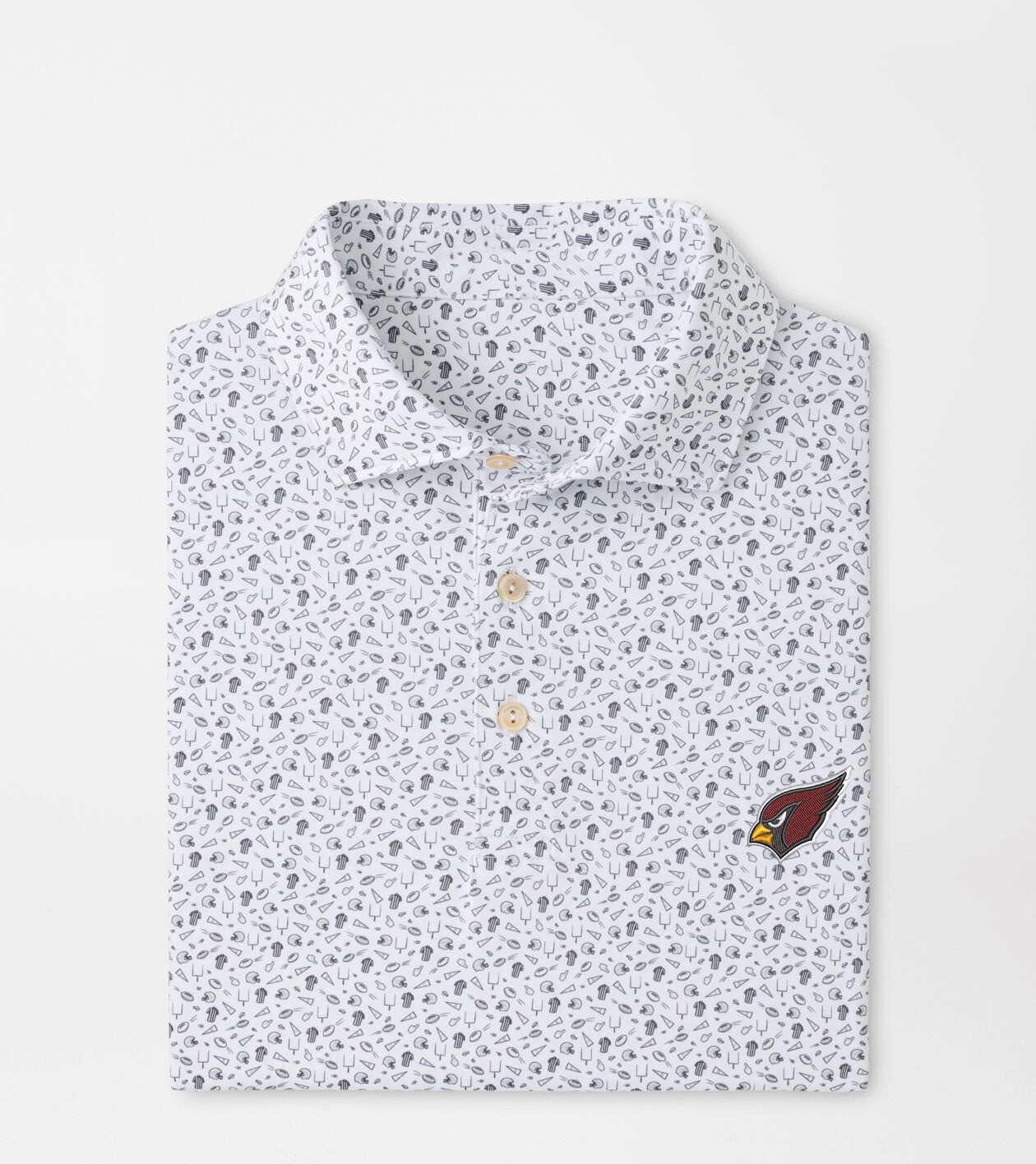 Musemora - Men's Arizona Cardinals Polo Shirt - Football