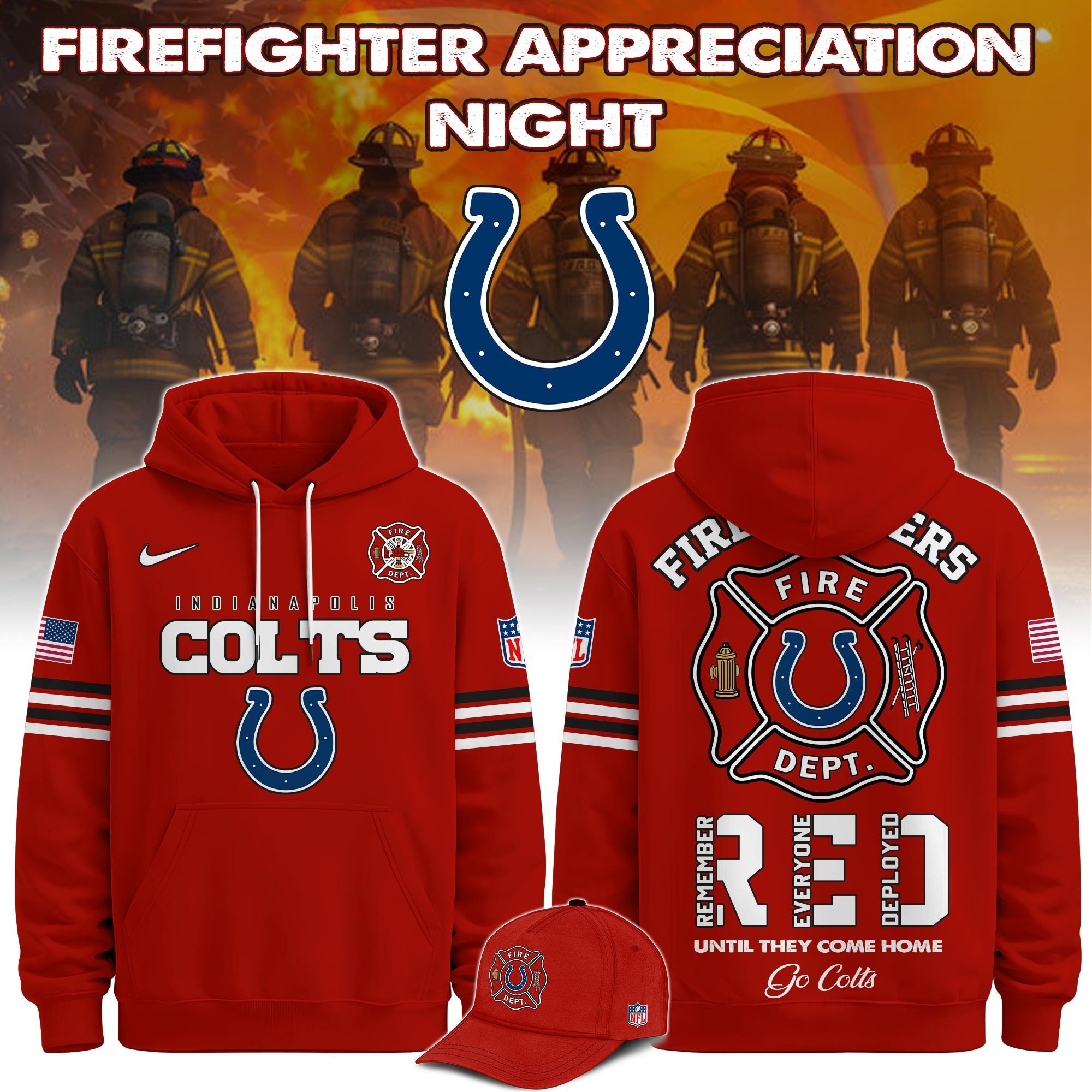 Musemora - Unisex Indianapolis Colts Hoodie