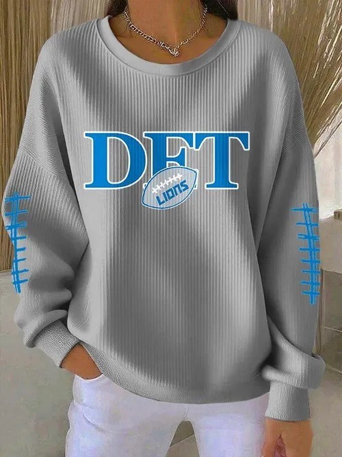 Musemora - Unisex Detroit Lions Sweatshirt - Football