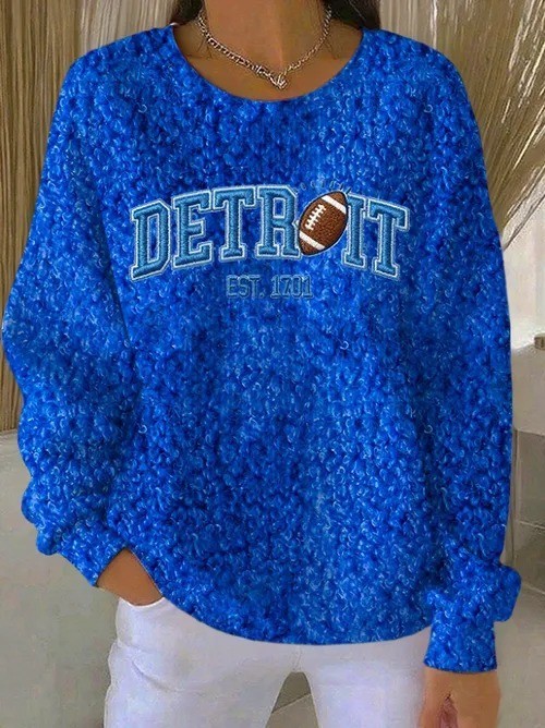 Musemora - Women's Detroit Lions Sweatshirt - Football