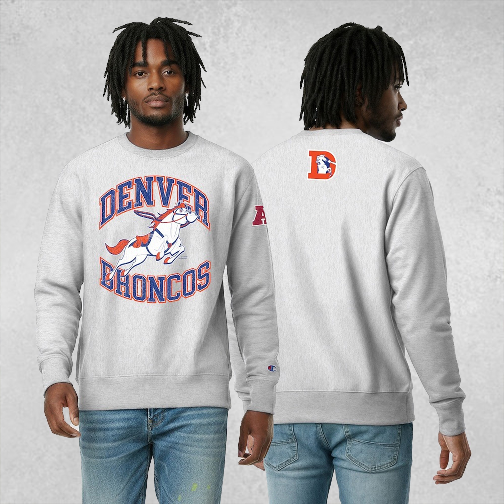 Musemora - Unisex Denver Broncos Sweatshirt
