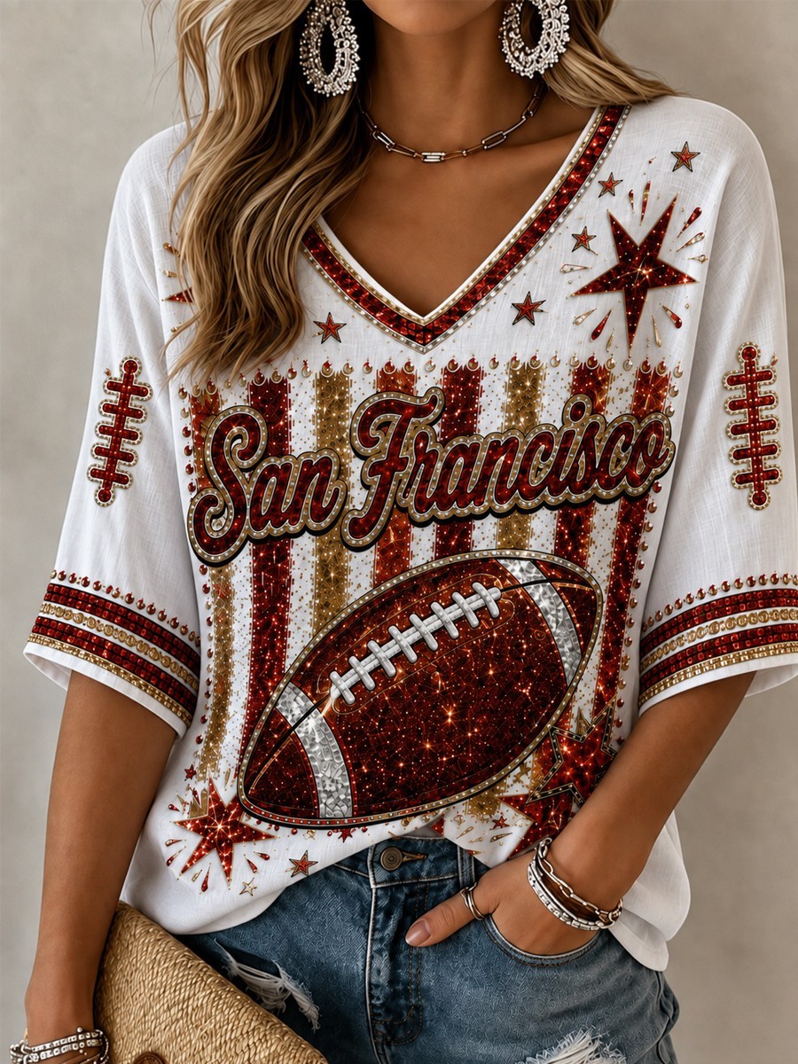 Musemora - Unisex San Francisco 49ers Shirt - Football