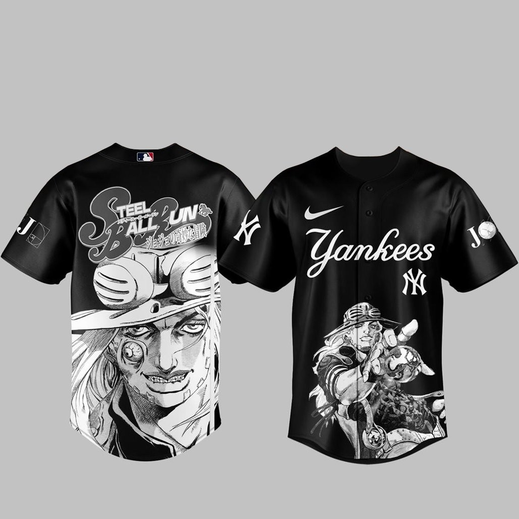 New York Yankees Steel Ball Run 2026 Major League Baseball Jersey