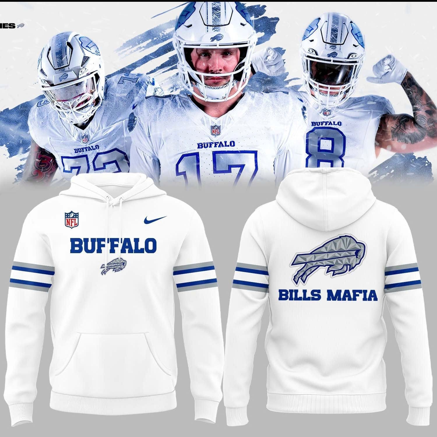 Musemora - Unisex Buffalo Bills Hoodie - Game Day Football