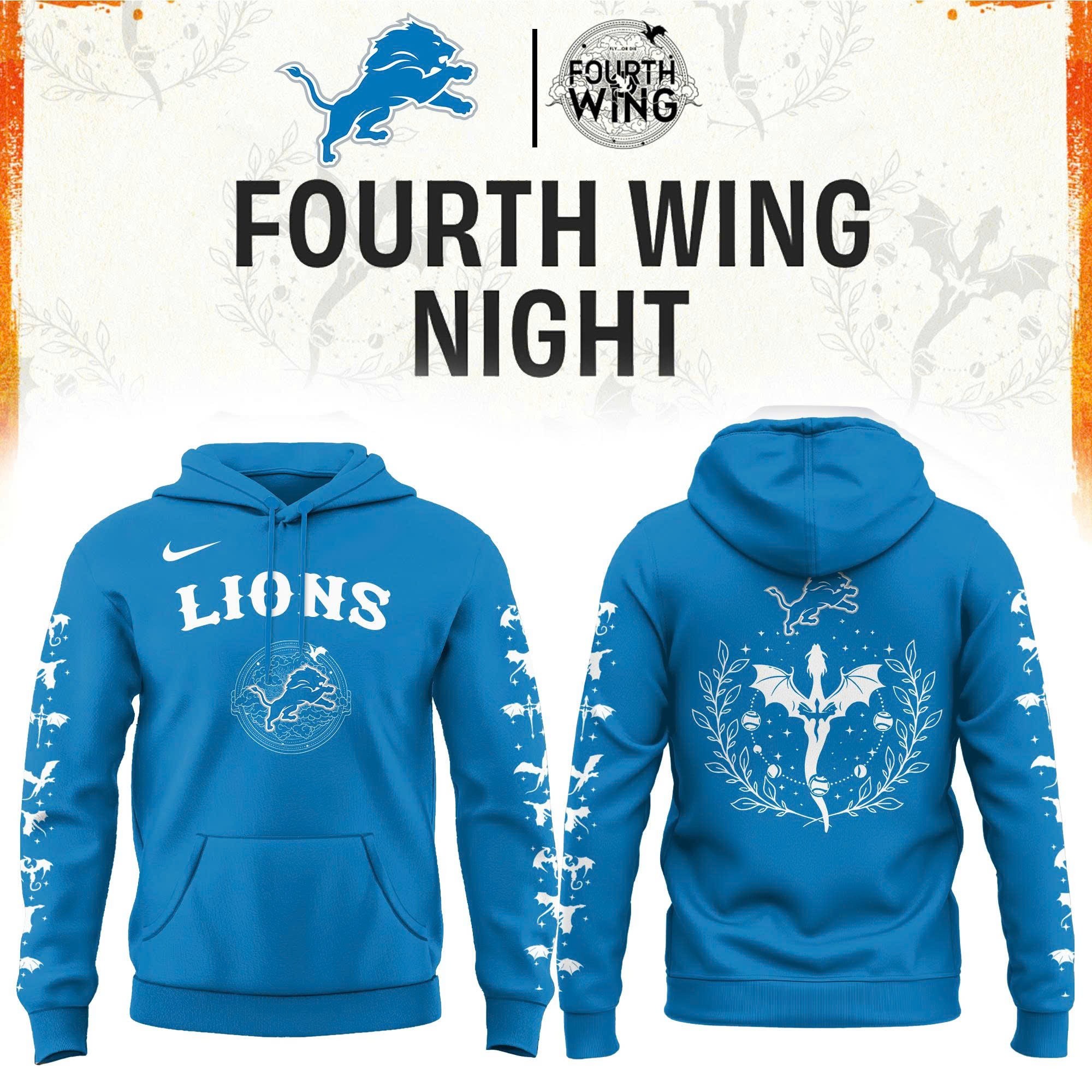 Musemora - Unisex Detroit Lions Hoodie - Game Day