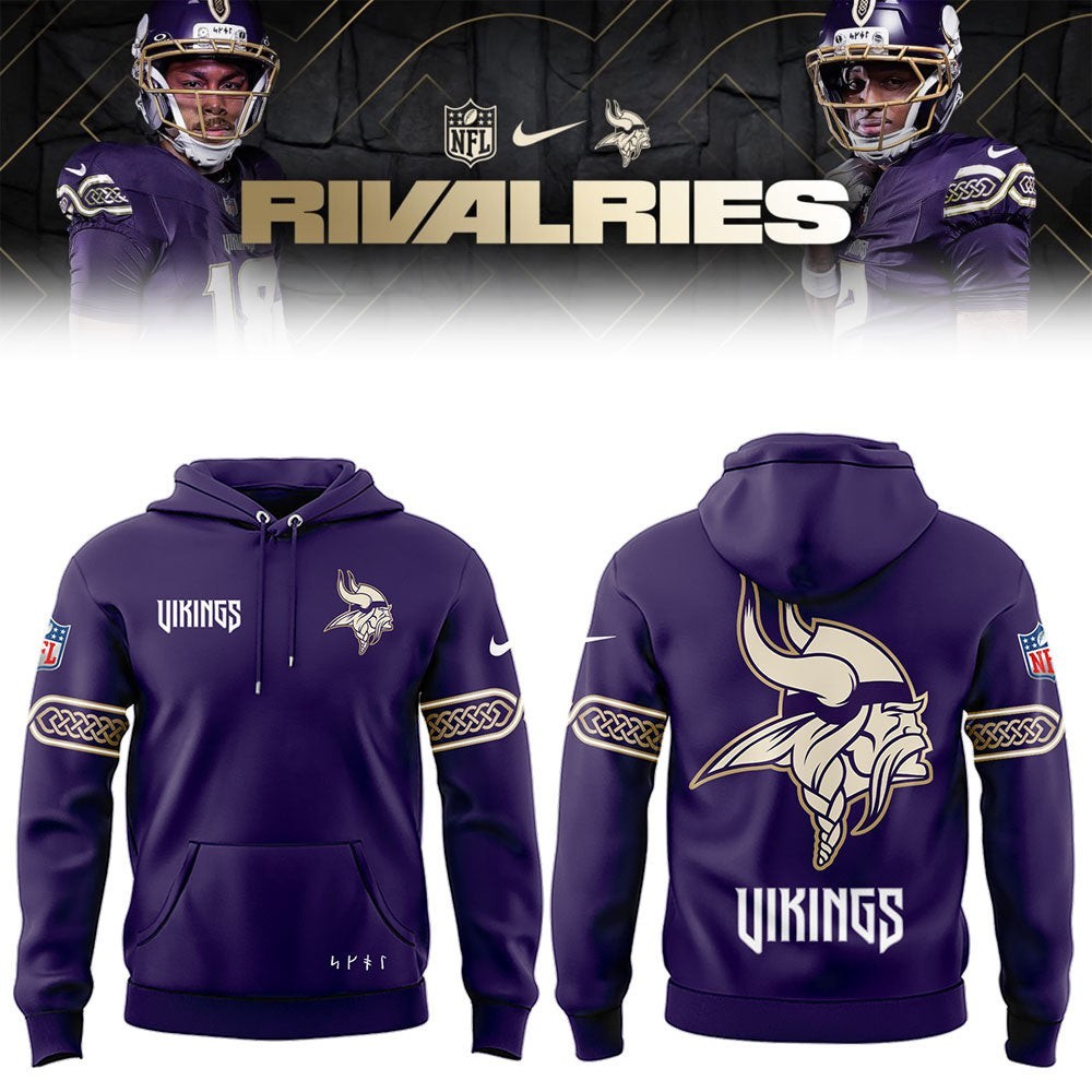 Musemora - Men's Minnesota Vikings Hoodie - Football