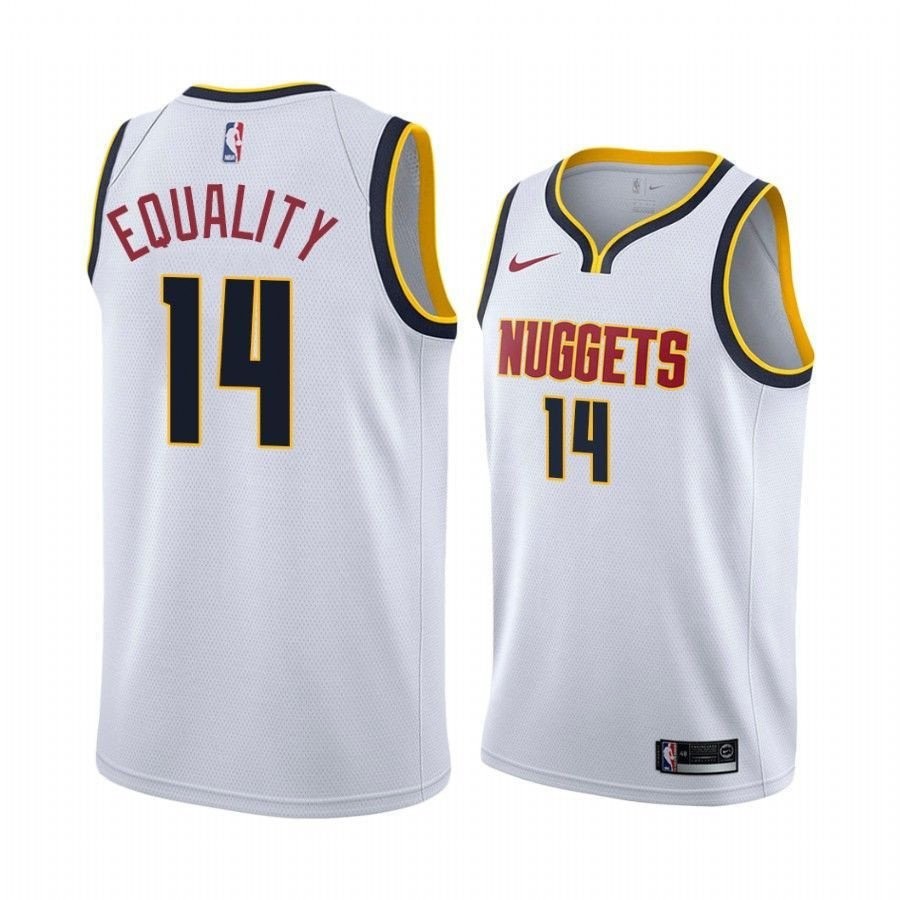 Men's Gary Harris Equality Nuggets Association Jersey