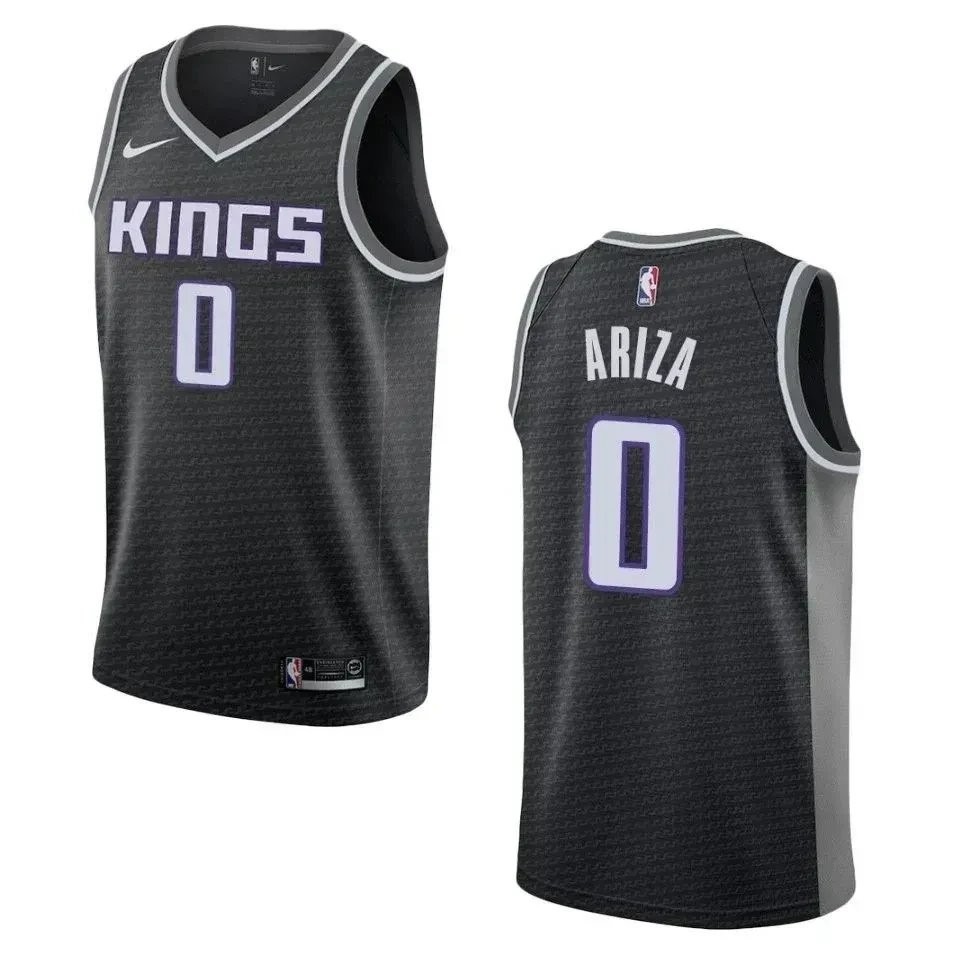 Men's Sacramento Kings Trevor Ariza #0 Statement Swingman Jersey Black