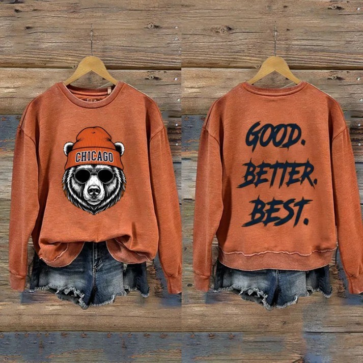 Musemora - Unisex Chicago Bears Sweatshirt - Football