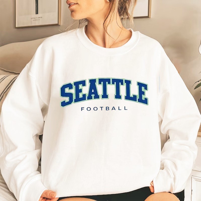 Musemora - Unisex Seattle Seahawks Sweatshirt - Game Day Football