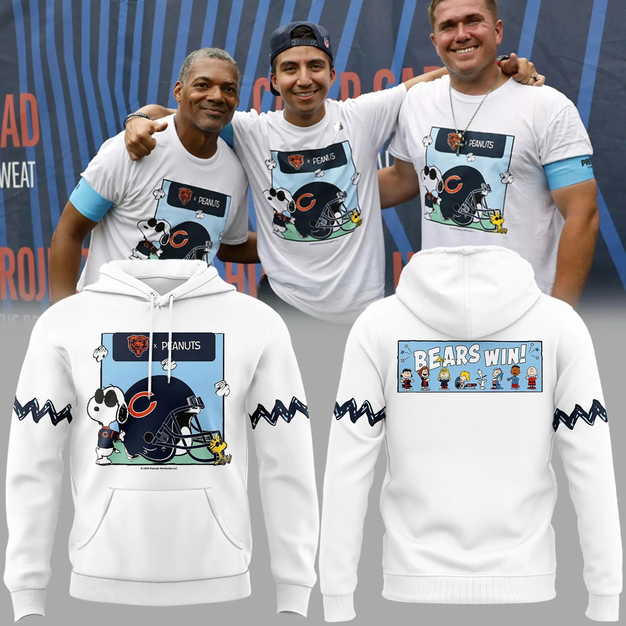 Musemora - Unisex Chicago Bears Hoodie