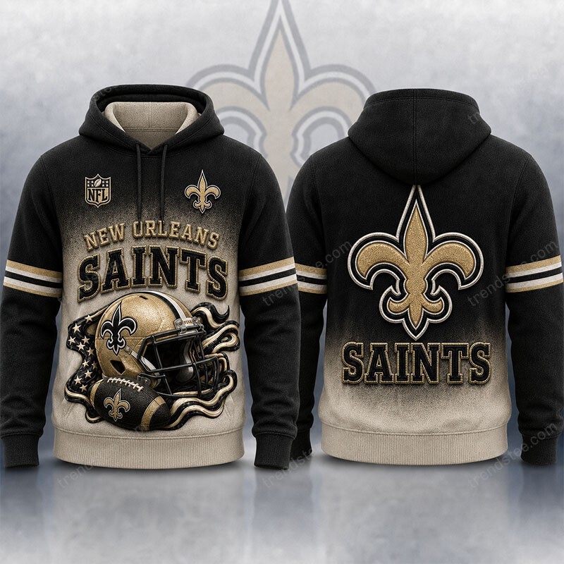 Musemora - Unisex New Orleans Saints Hoodie - Football