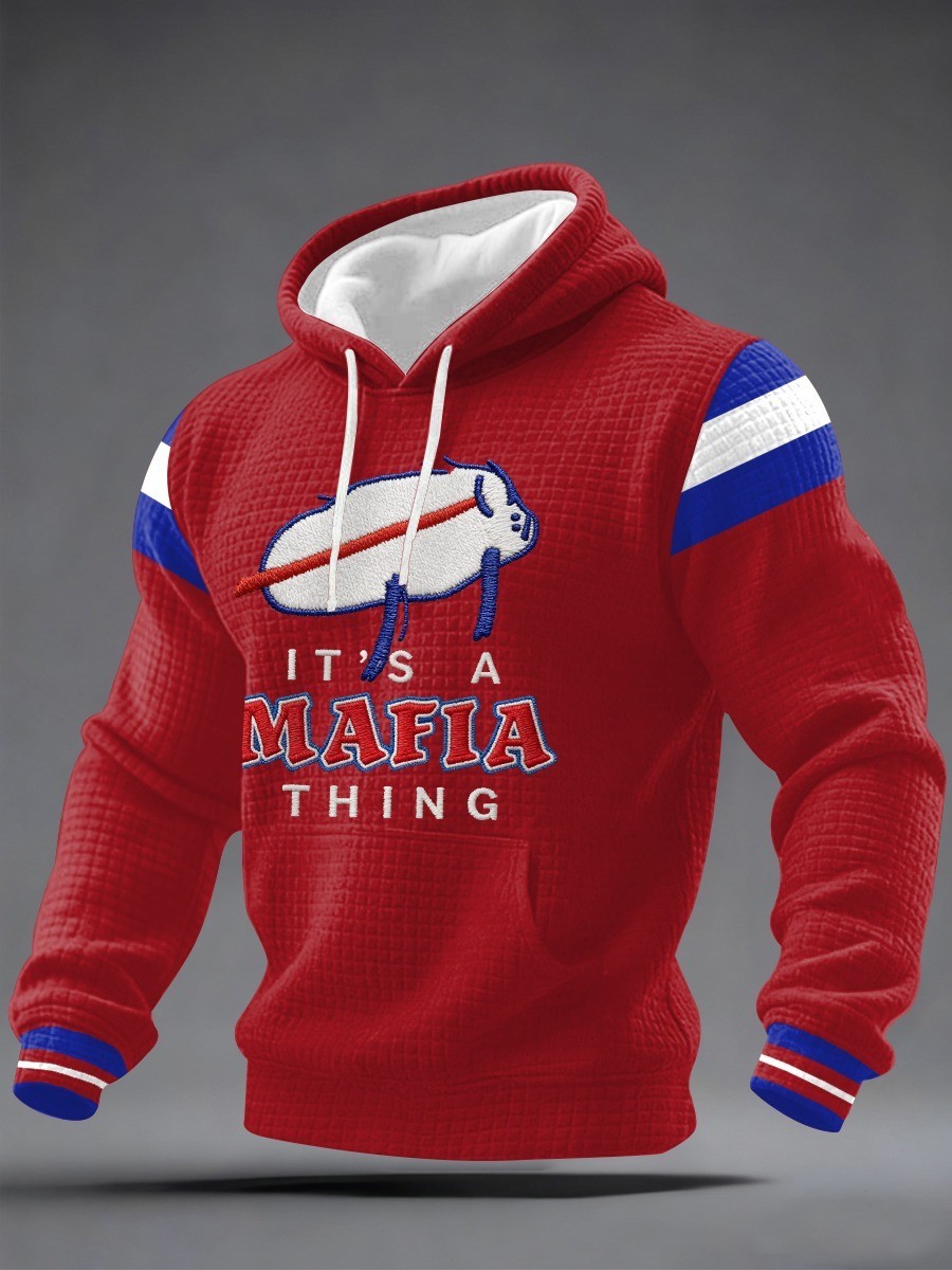 Musemora - Men's Buffalo Bills Hoodie - Game Day Football
