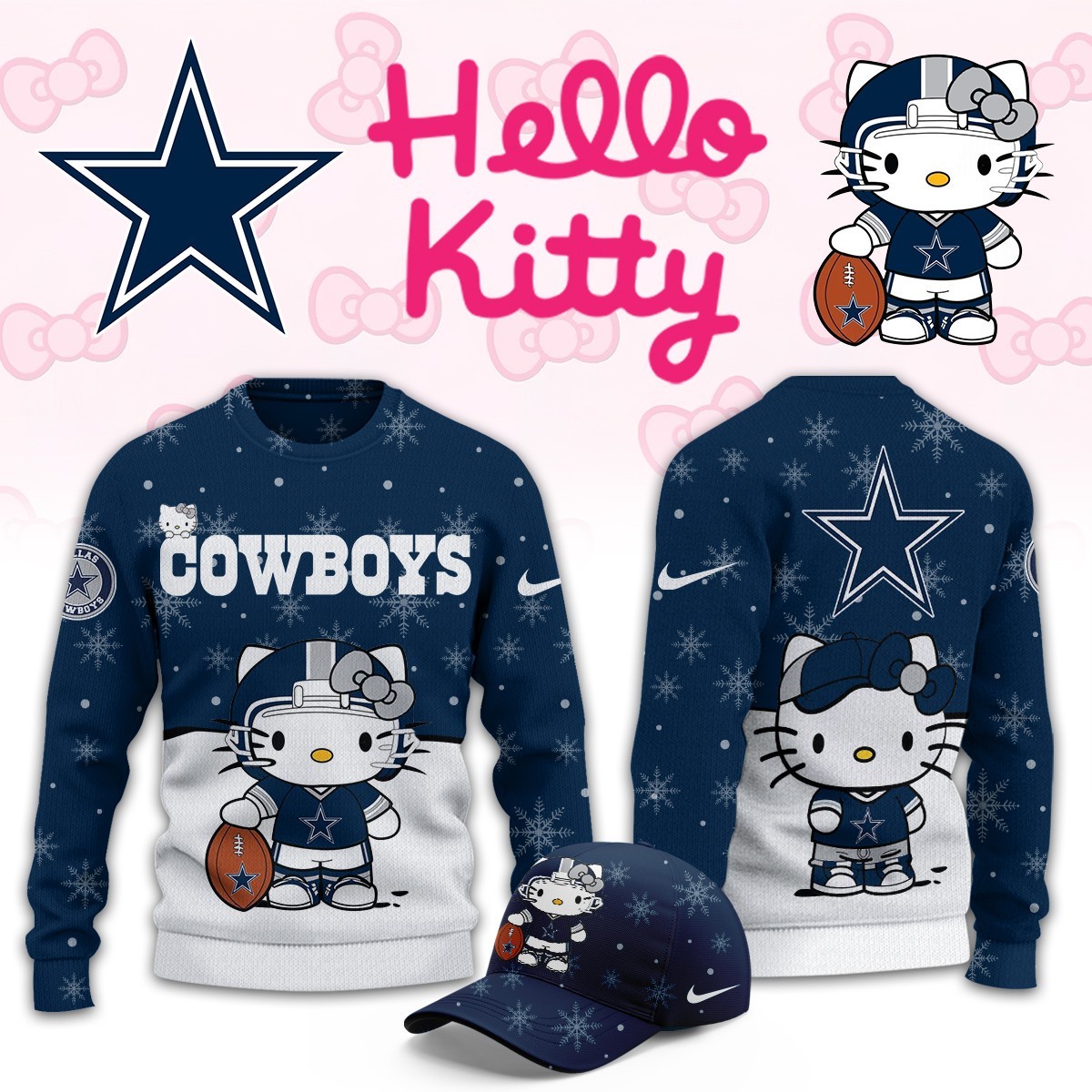 Musemora - Unisex Dallas Cowboys Apparel - Game Day Football